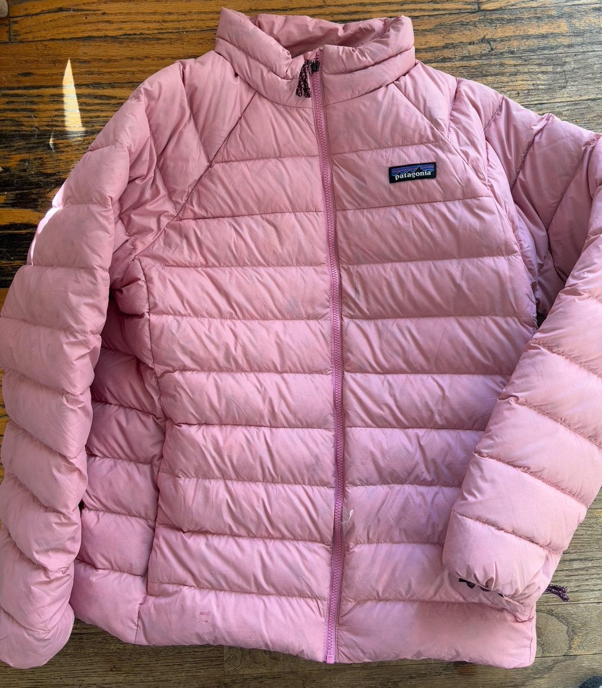 Patagonia Girls/Kids Down Sweater Puff Jacket- size 14