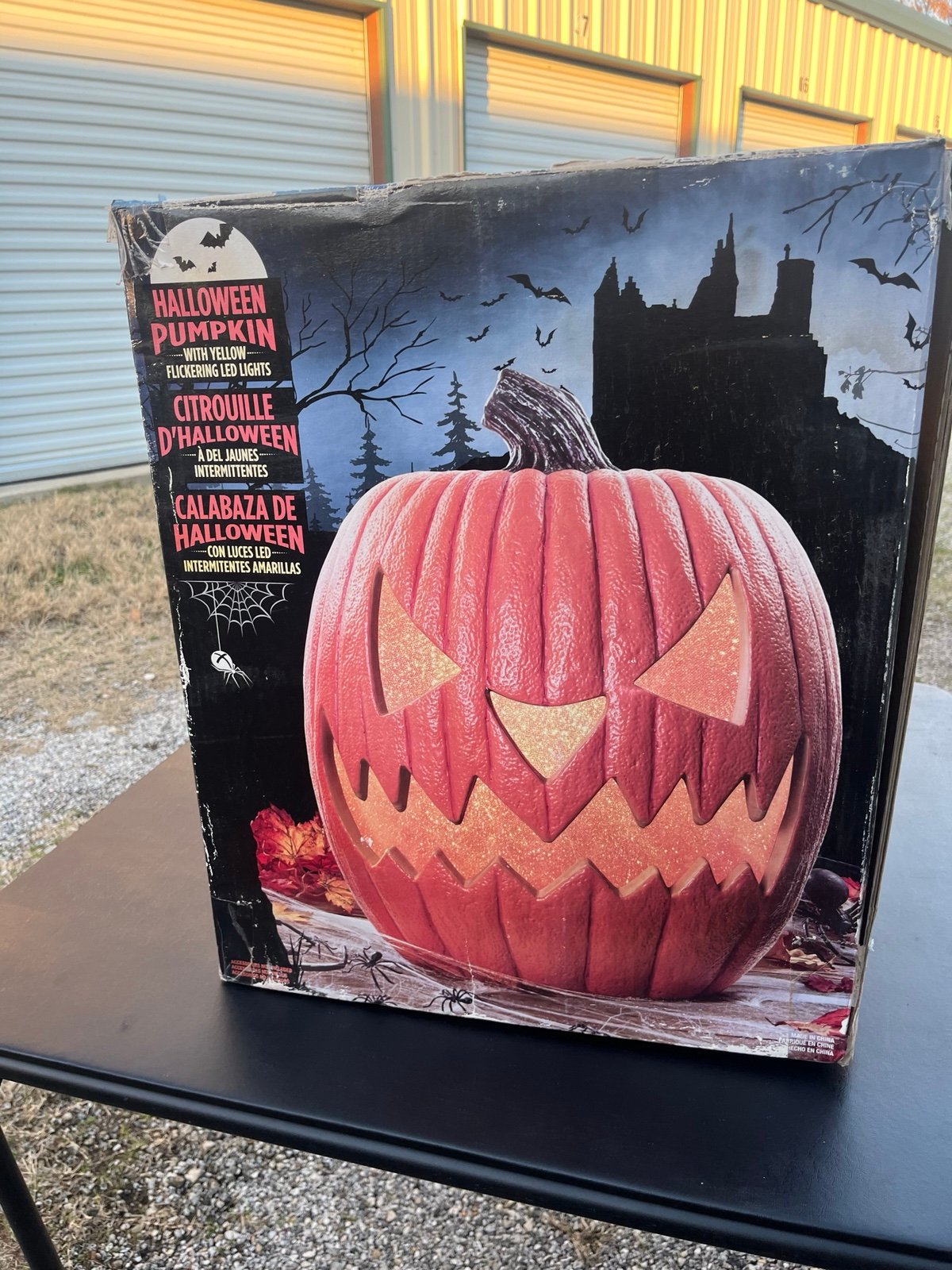 Large LED Halloween Pumpkin