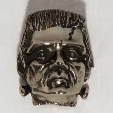 Frankenstein Belt Buckle Universal Monsters Figure Boris Karloff Stainless Steel