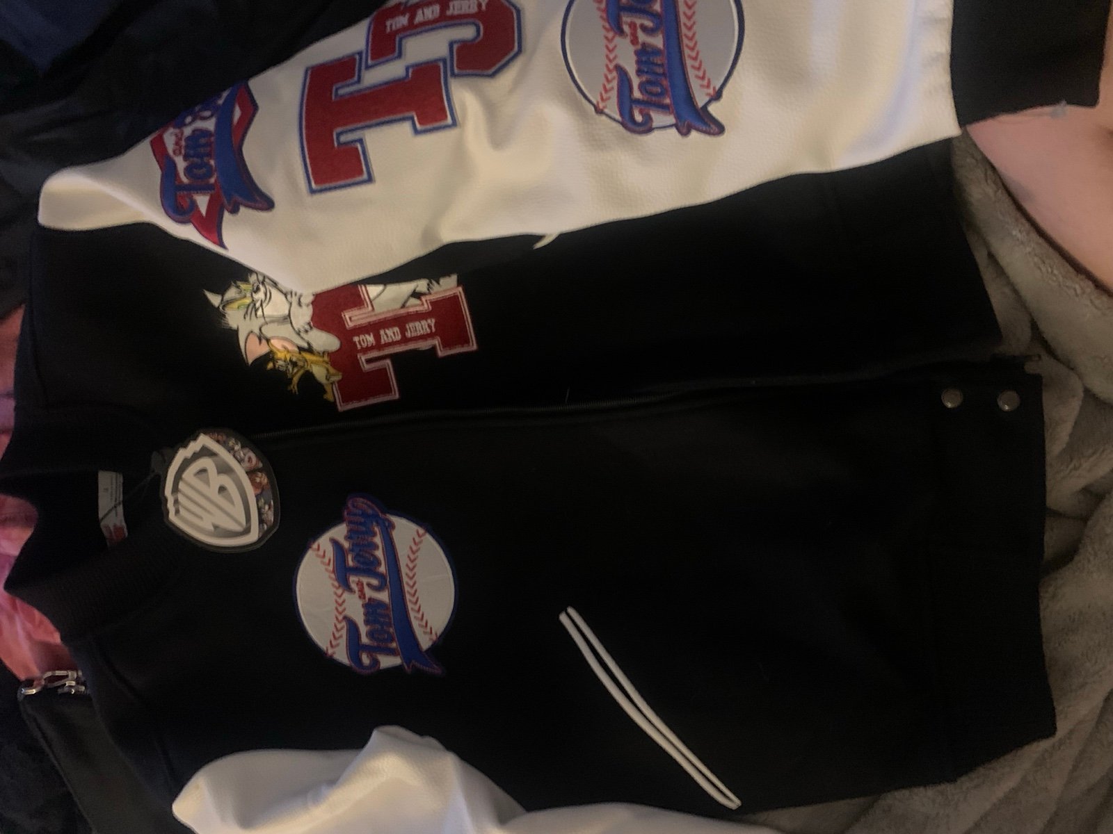 Tom and Jerry varsity jacket (l)
