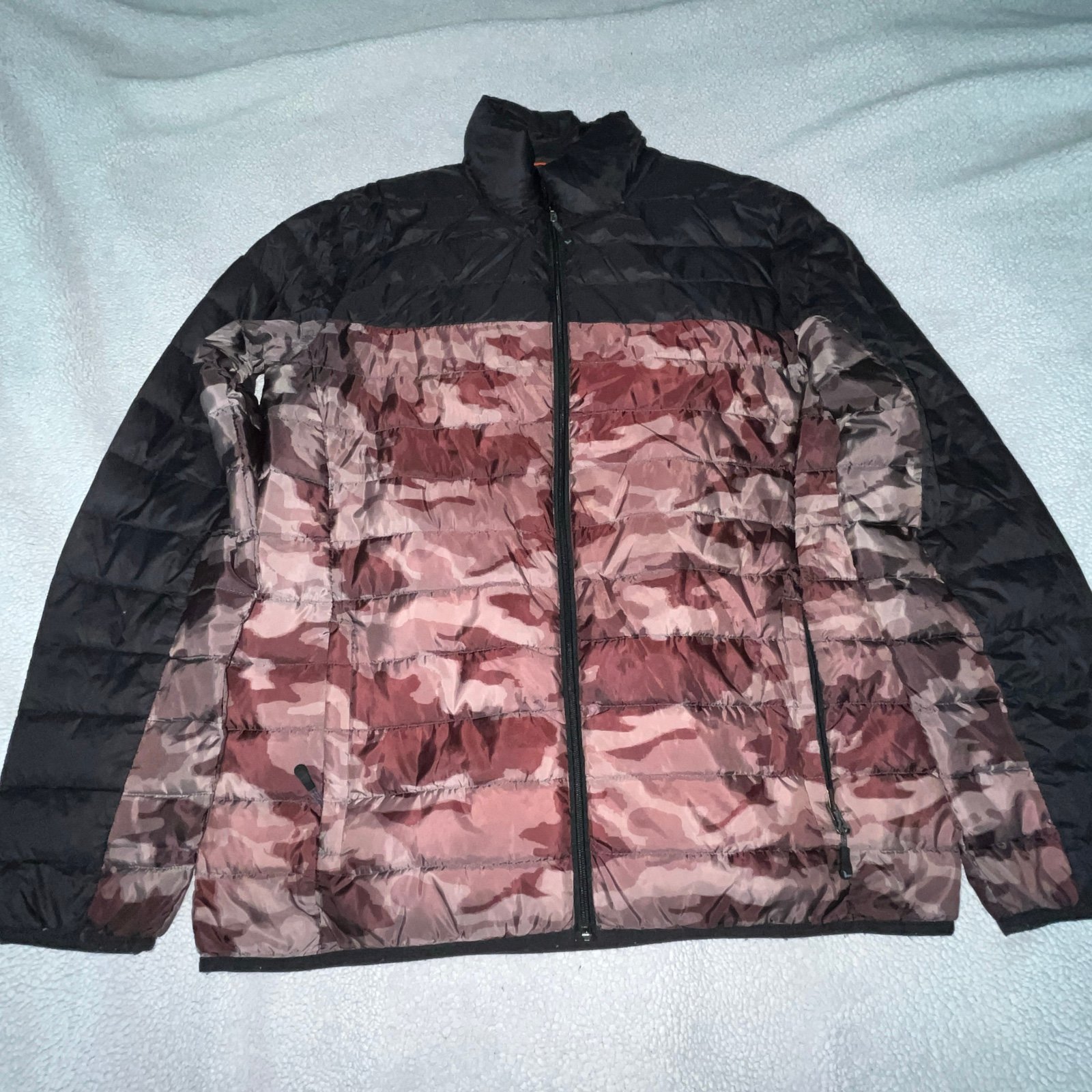 Hawke & Co Sport Black Brown Camouflage Winter Jacket Adult Men Medium A007