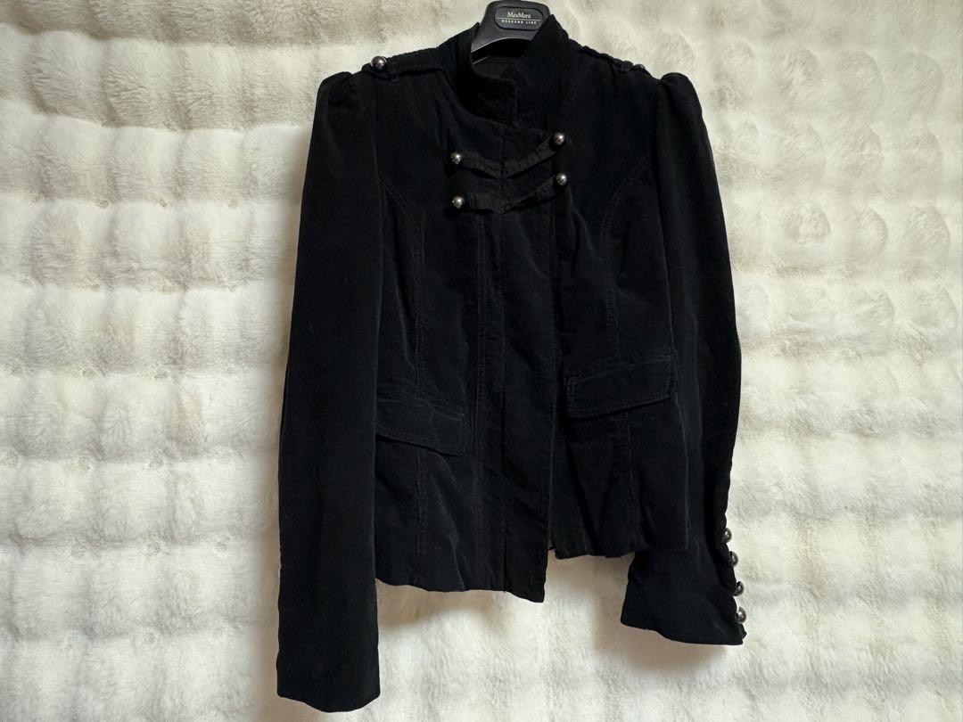 MAX&Co. Black Military Jacket Military | corporate