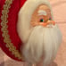 Vintage musical Santa wreath with original box