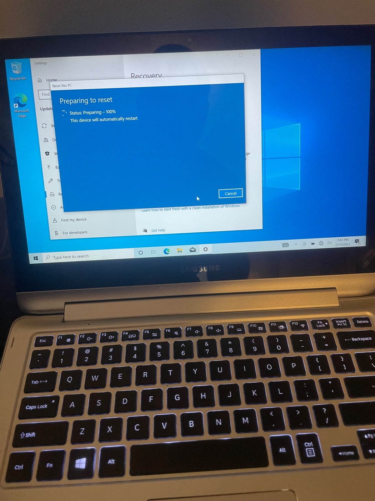 Samsung notebook 7 spin 1 TB READ DESCRIPTION