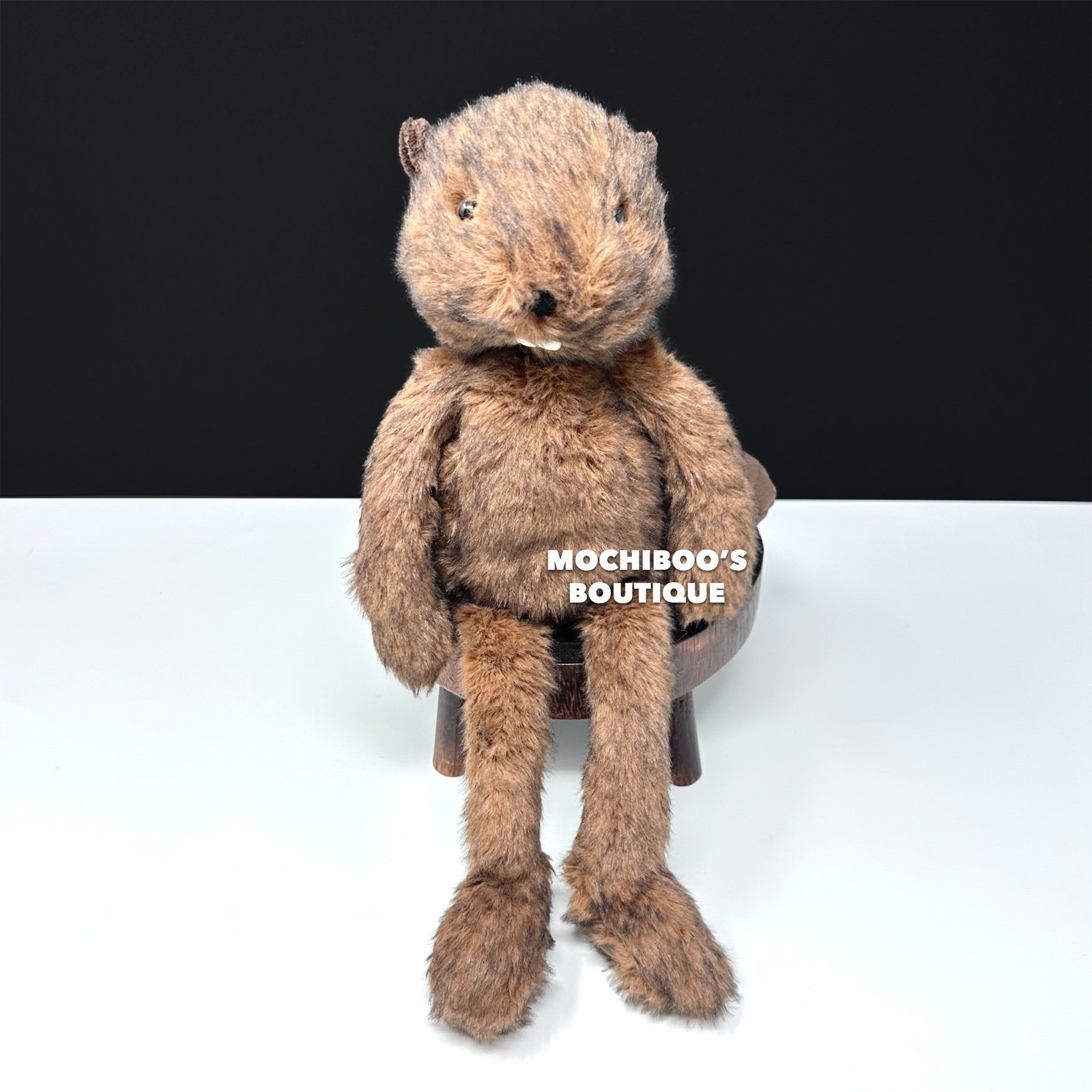 Jellycat Woodlander Beaver Soft Plush Toy -NWOT RETIRED RARE CUTE -FAST SHIP!