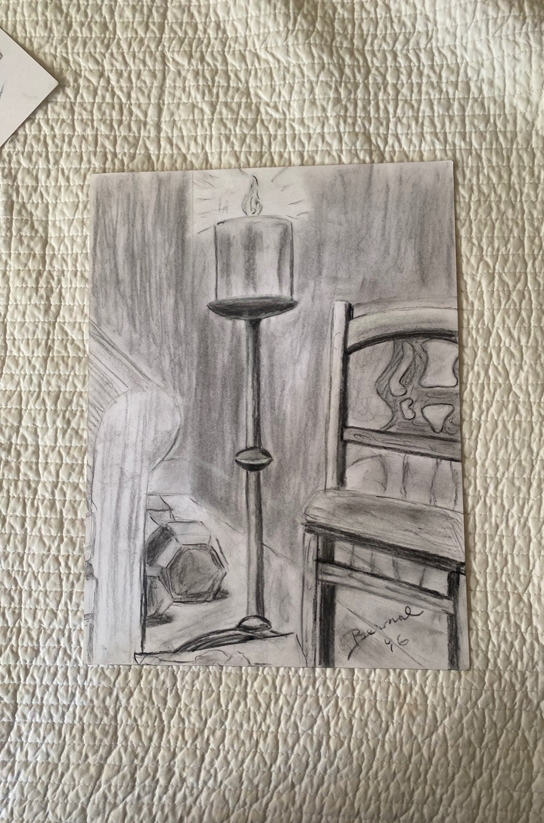 Drawing handmade Hope 