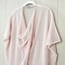 All Saints Itat Twist Tee Small Candy Pink open knit flowy sheer oversized