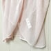 All Saints Itat Twist Tee Small Candy Pink open knit flowy sheer oversized