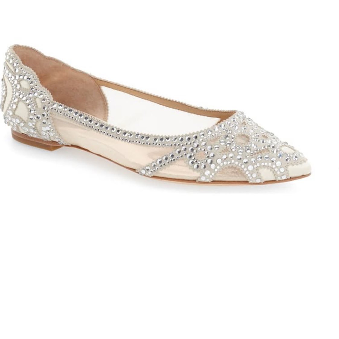 Badgley Mischka Gigi Pointy Toe Crystal