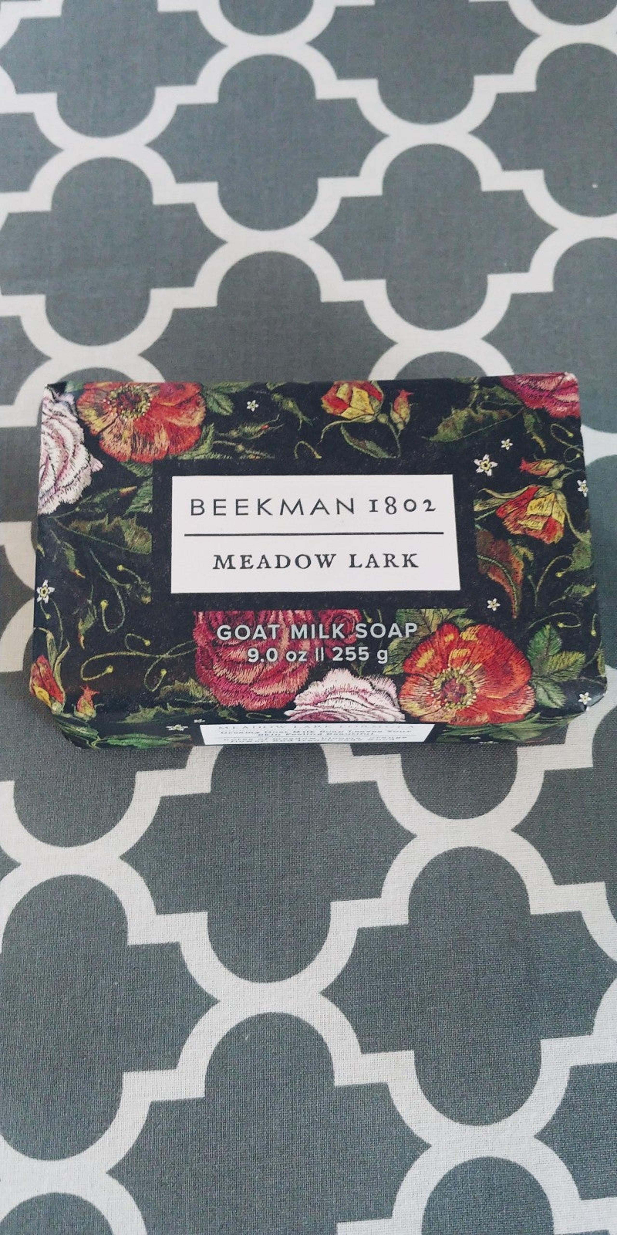 Goat milk soap, beekman soap, organic soap, scented soap bar