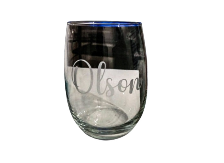PERFECT LAST MINUTE MOTHER'S DAY GIFT - Personalized Glassware Set of 4