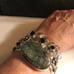 Labradorite Black Onyx 925 Sterling Silver Cuff Bracelet
