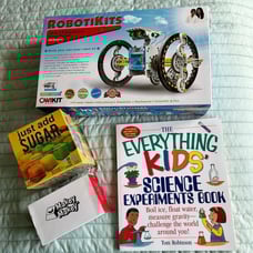 STEM activities robot kit, sugar experiment kit, makey-makey