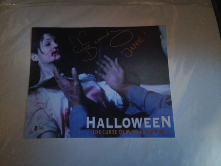 Bam Horror Box JC Brandy Jamie 8x10 Signed Auto Beckett COA From Halloween 6