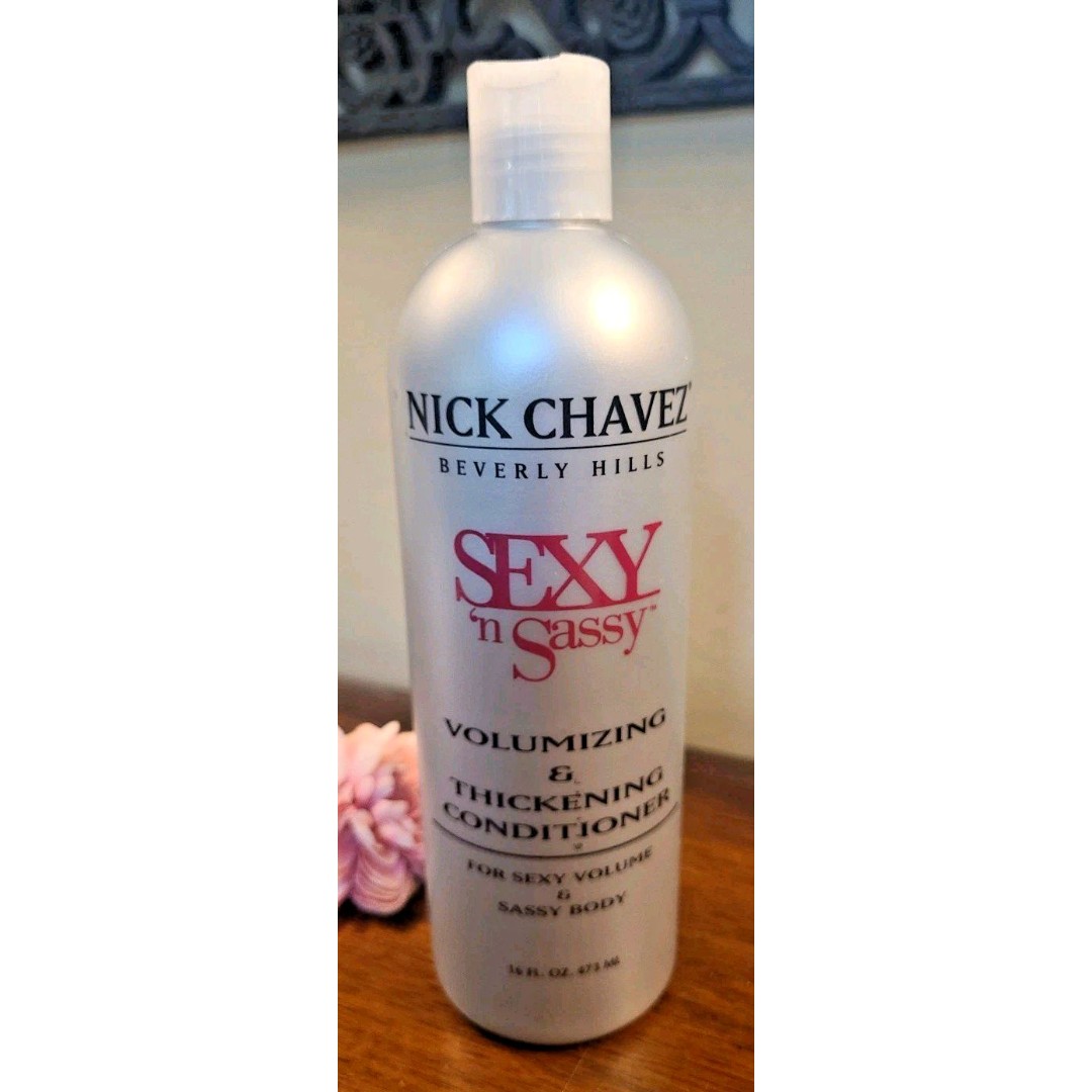 Nick Chavez Sexy ‘n Sassy Volumizing Thickening CONDITIONER 16 fl oz NOS
