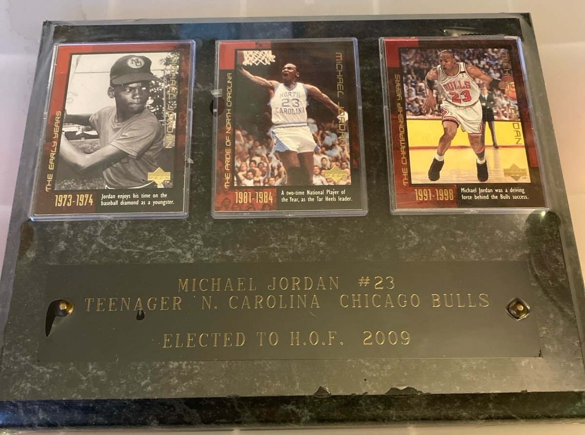 Michael Jordan Plaque