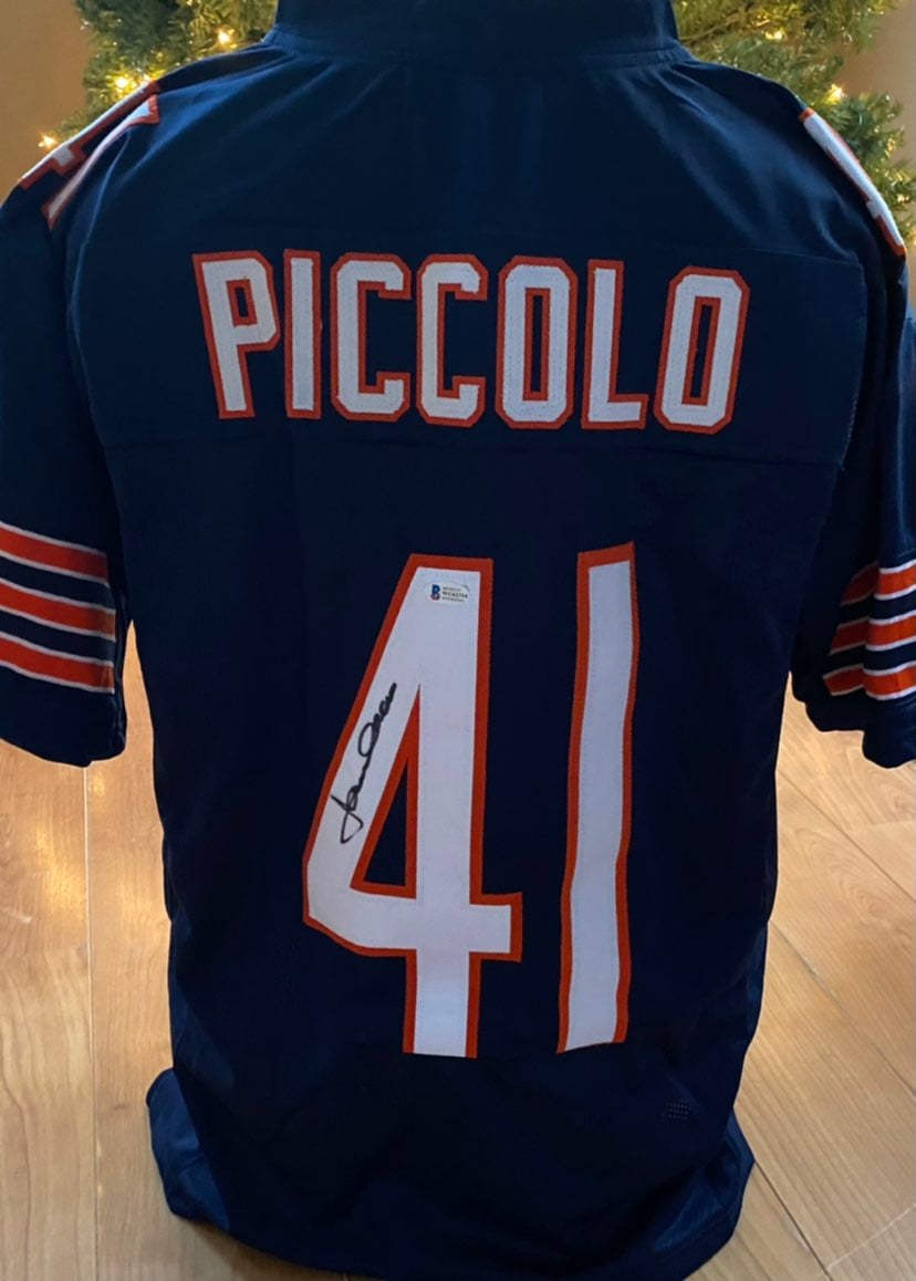 James Caan autographed Brian Piccolo jersey Brians Song Chicago Bears