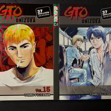GTO Great Teacher Onizuka manga vol 15,16 oop rare tokyopop