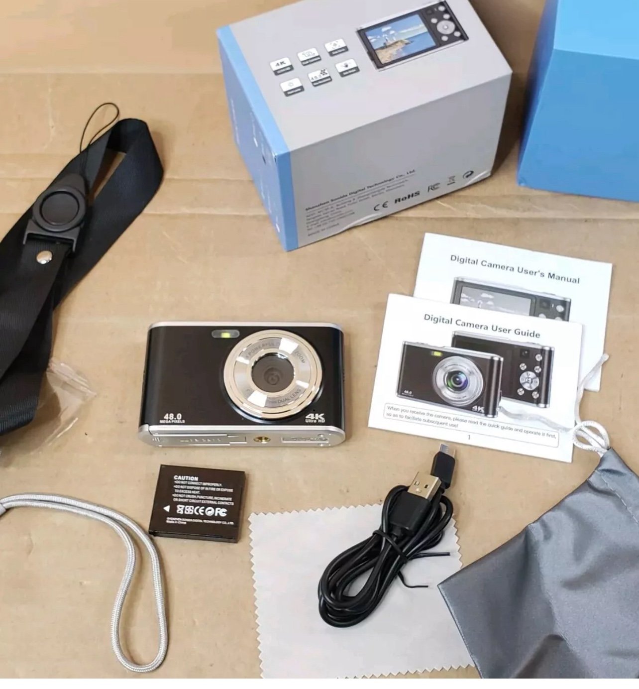 Digital Camera 4k Ultra HD 48mp DC306