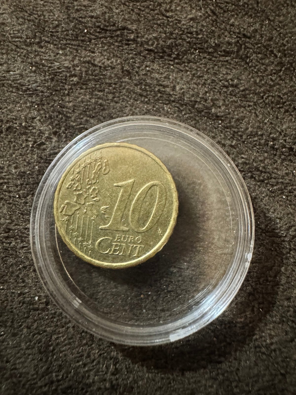 2002 Rare Austria 10 Cent Euro Coin