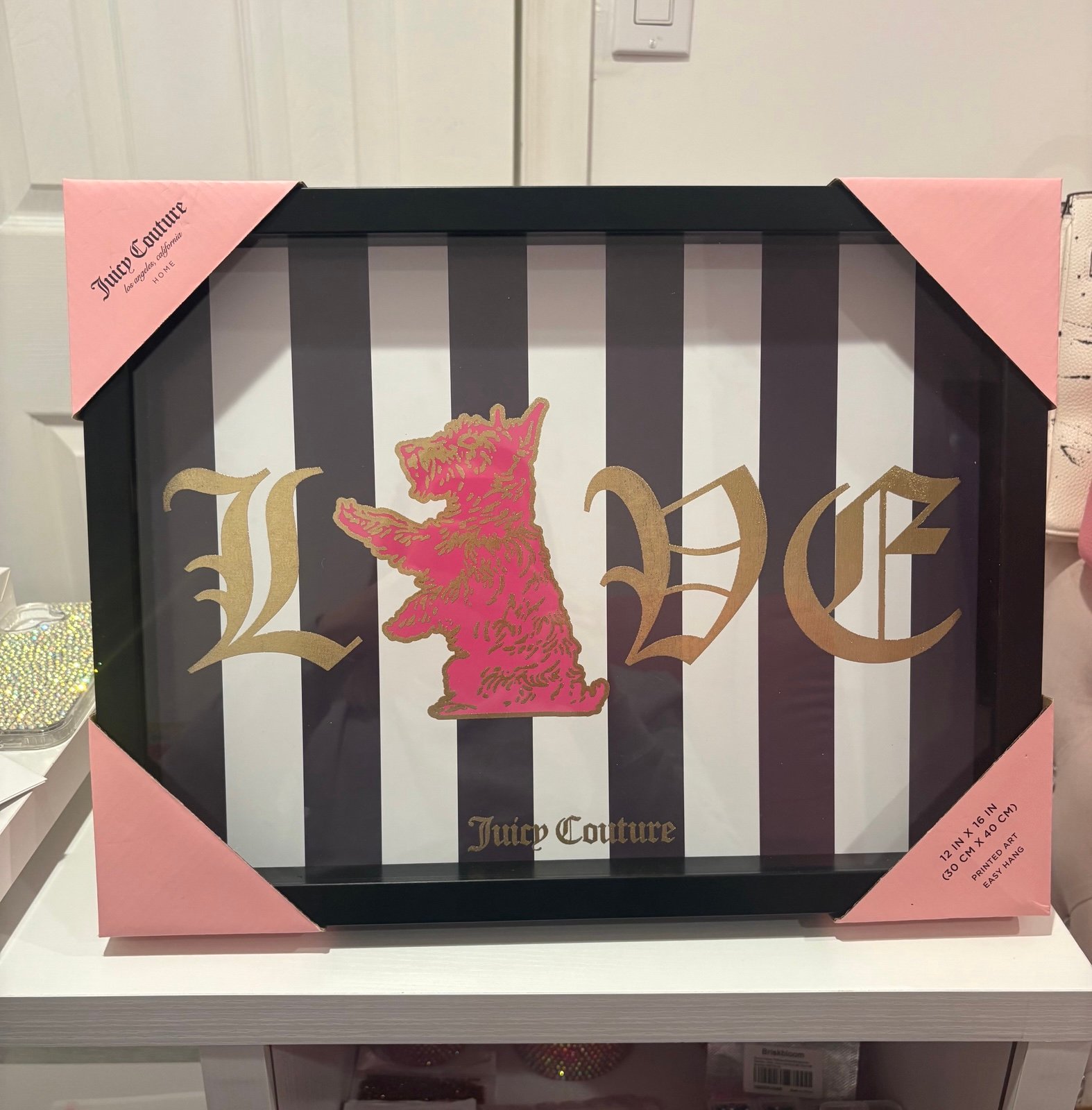 Juicy Couture Wall Art