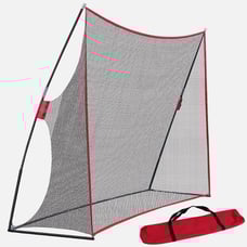 10 x 7FT Golf Practice Net Hitting Driving Training Aids w/ Carry Bag Portable
