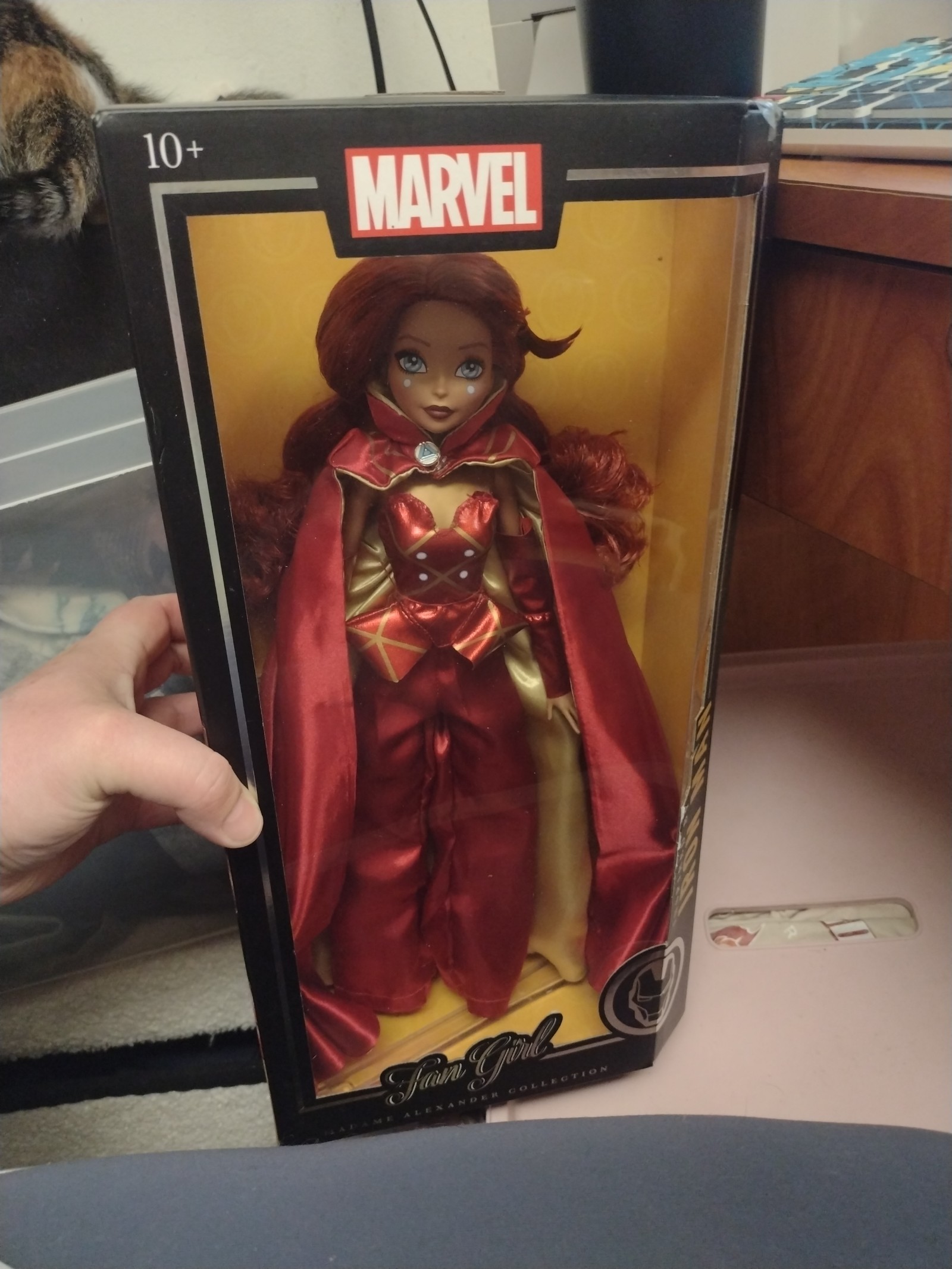 Brand new Marvel Madame Alexander Iron Man-0556