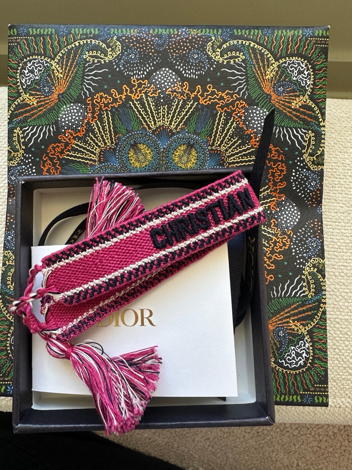 Dior friendship bracelet