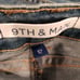9th & Main Women's High Rise Barrel Jeans Blue Size 12, Retro, Baggy NWT
