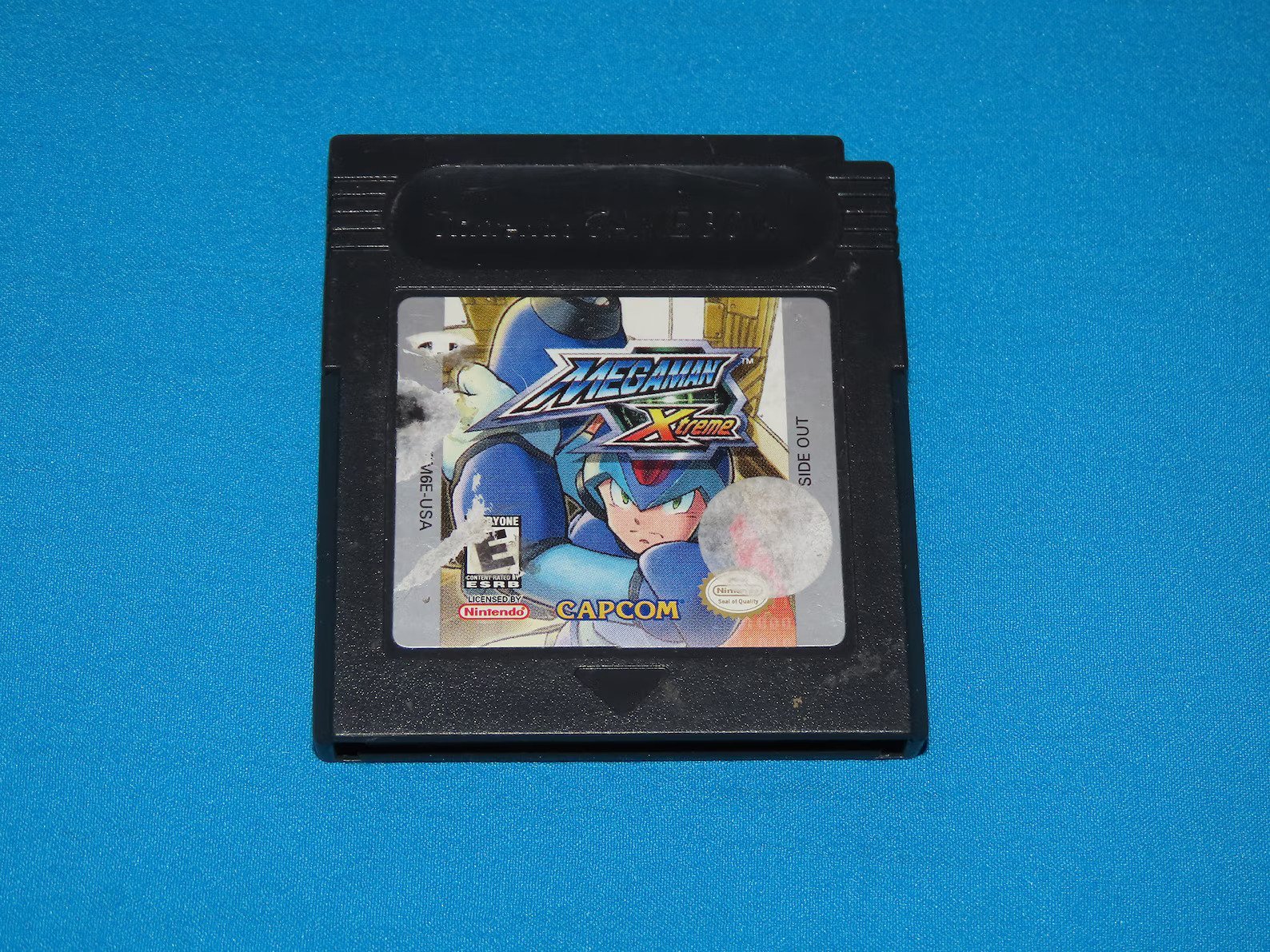 Mega Man Xtreme Nintendo Gameboy Video Game - GB Black Cartridge