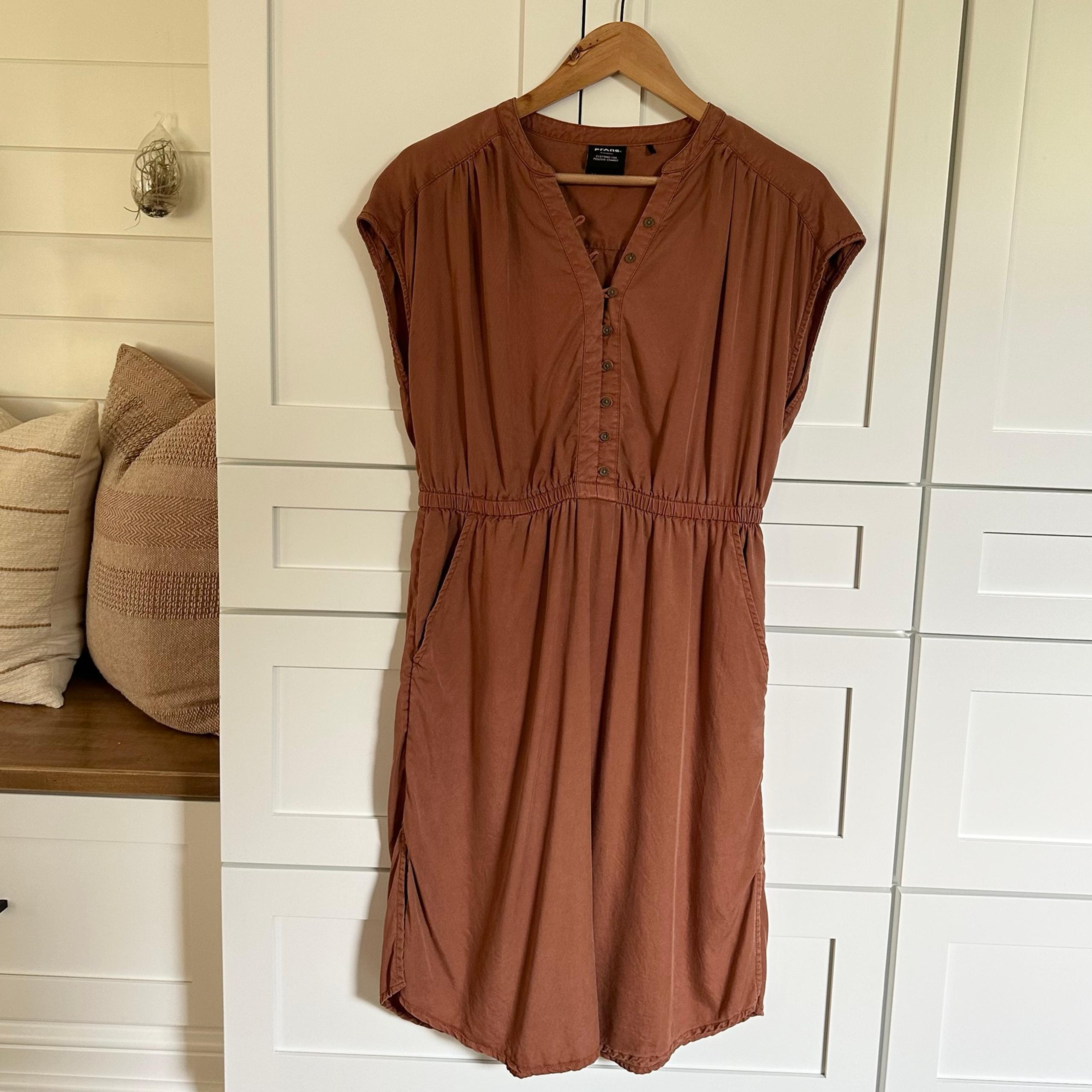 PrAna Women’s V-Neck Tencel Dress