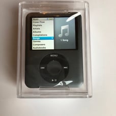 iPod Nano 3rd Gen 8gb black #1C0D-5