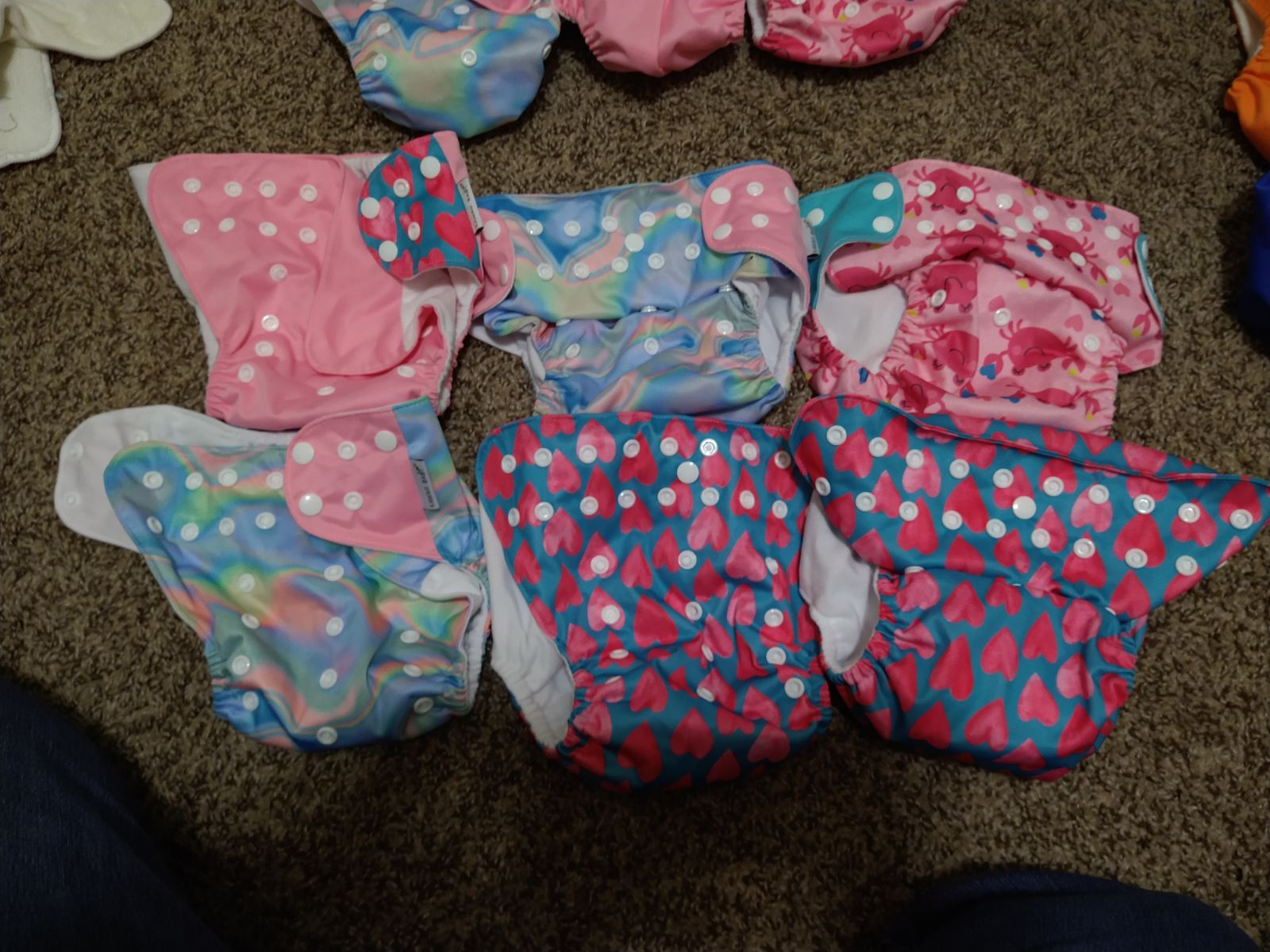 cloth diaper set