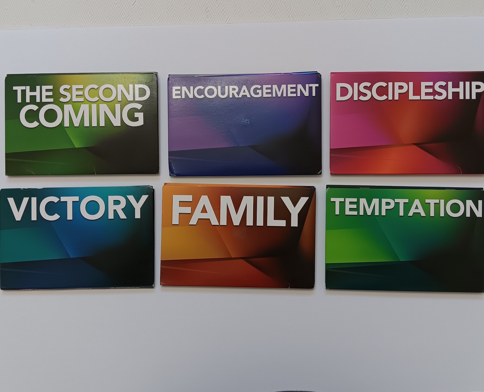 Dr. David Jeremiah Bible Strong Living Library CD/Book Lot Vol 40,42,43,44,45,46