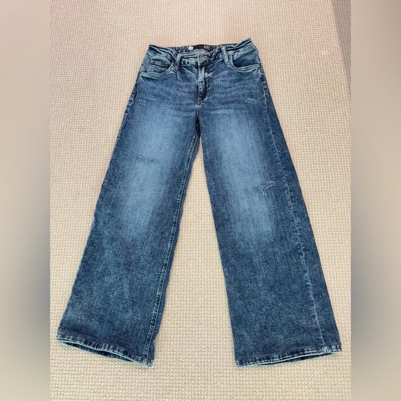 KUT Jean High Rise Wide Leg, Long 6L