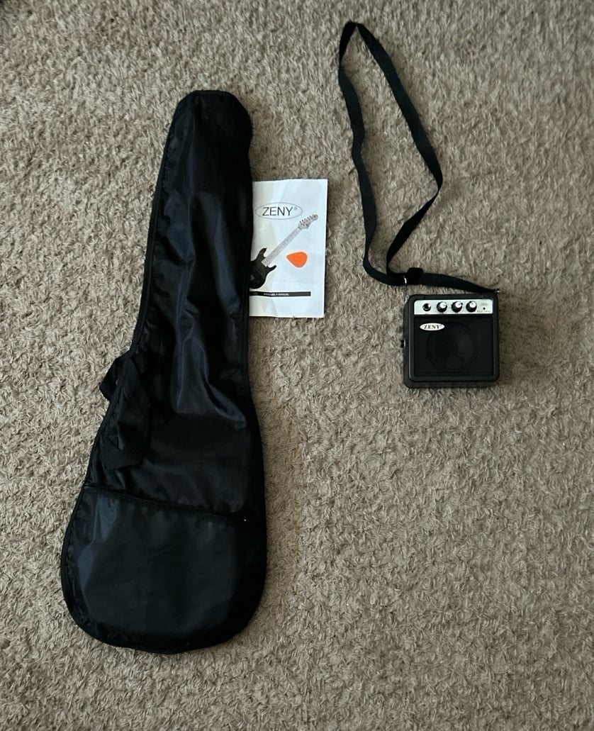 Blue kids electric Guitar