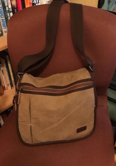 Messenger Bag for Men, 13 Inches Laptop Satchel Bags, Canvas Shoulder Bag