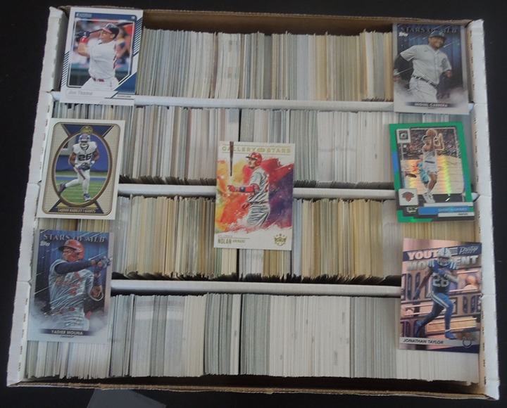 Big box of cards!
