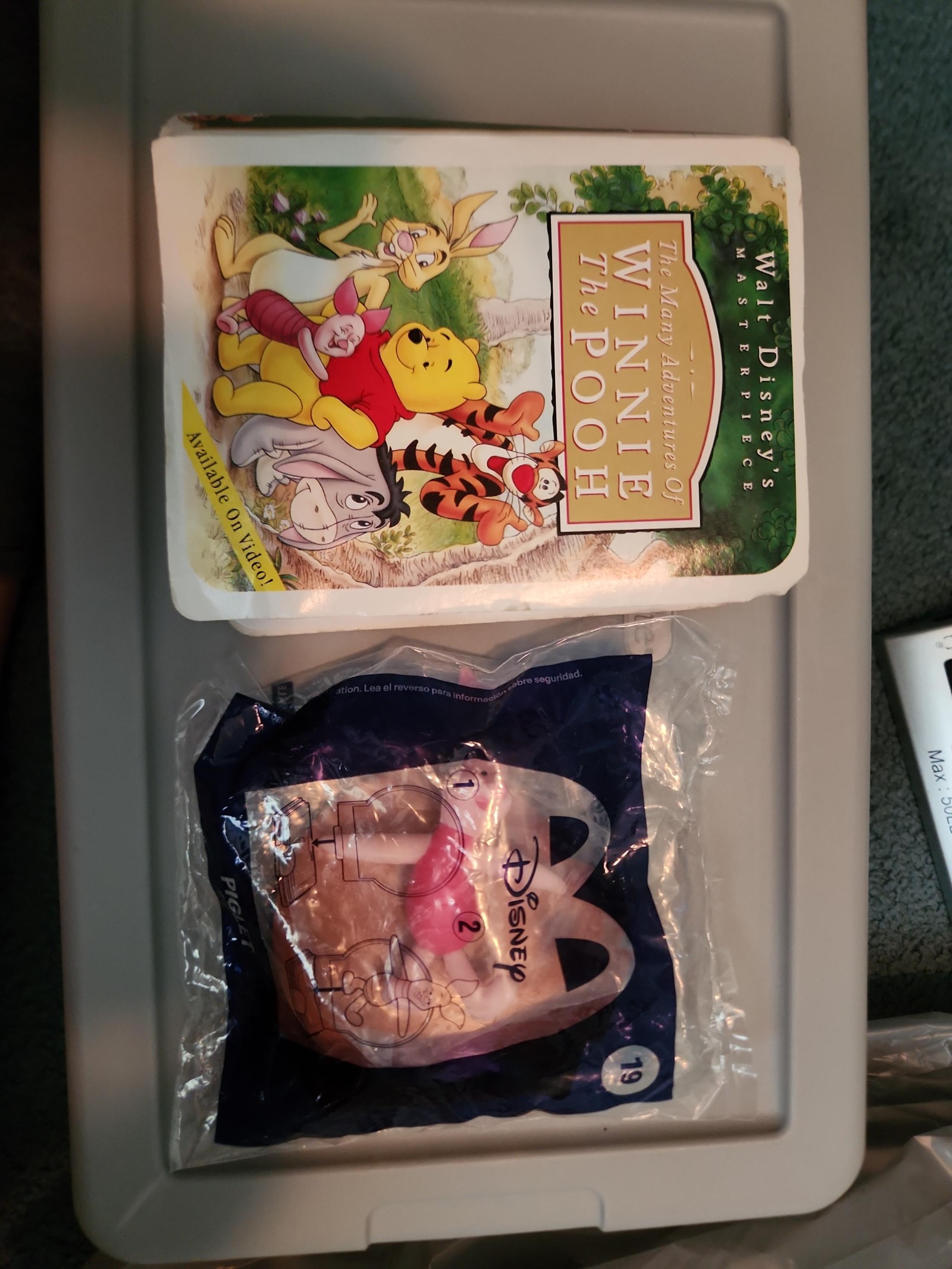 McDonalds Set of 2 Winnie the Pooh Happy Meal Toys