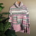 Anthro Sparrow Alma Knit Pink Sweater