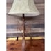 Rustic Metal Pinecone Table Lamp 32”