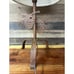 Rustic Metal Pinecone Table Lamp 32”