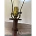Rustic Metal Pinecone Table Lamp 32”