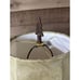 Rustic Metal Pinecone Table Lamp 32”