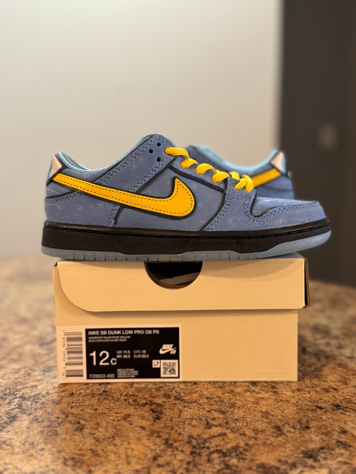 Nike SB Dunk Low - Powerpuff Girls Bubbles (PS) Size 12C
