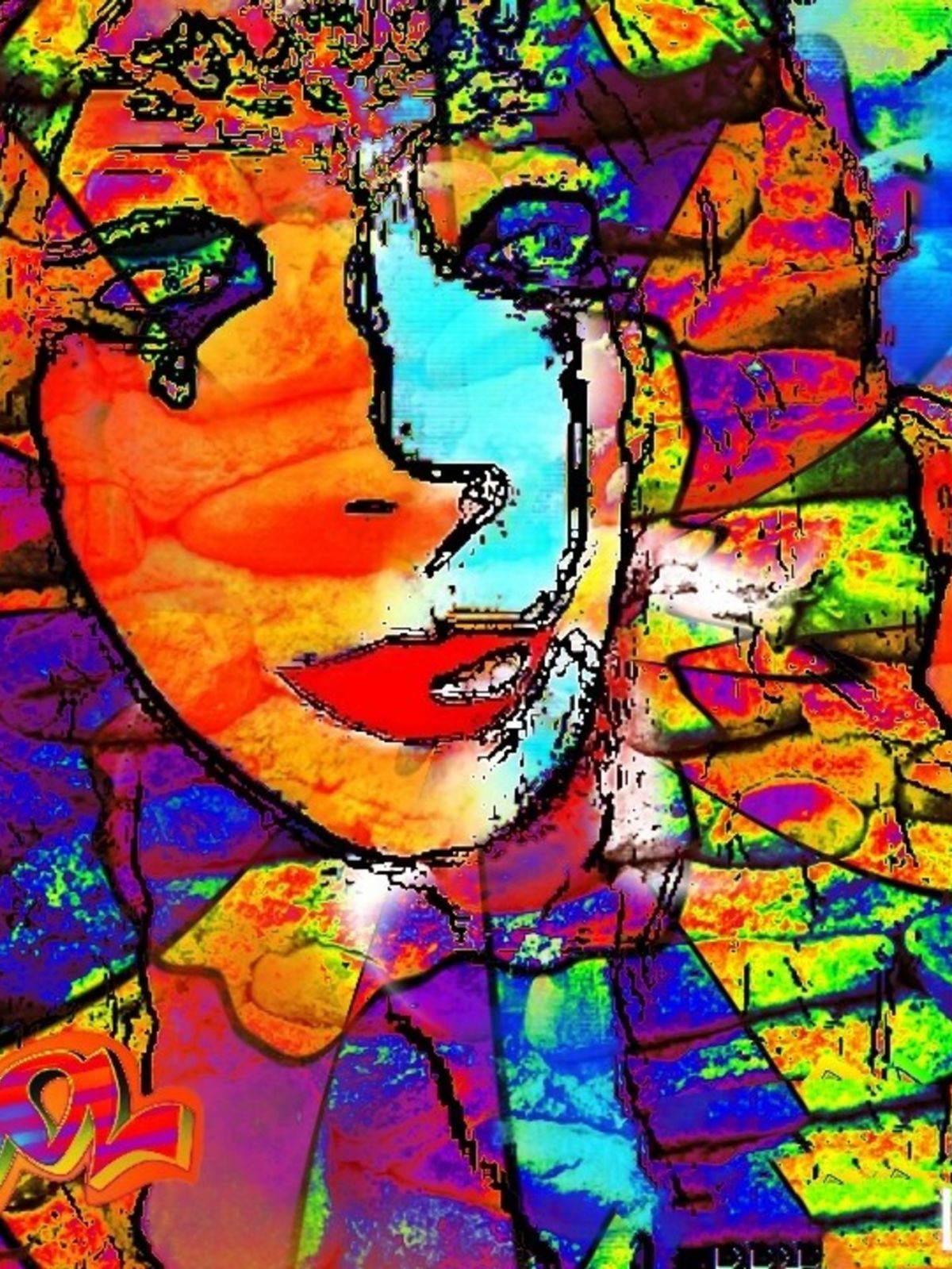 Abstract Portrait of a Woman