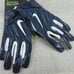 Nike Vapor Knit Football Skill Gloves Adult Size 3XL Blue White NEW PGF610-453