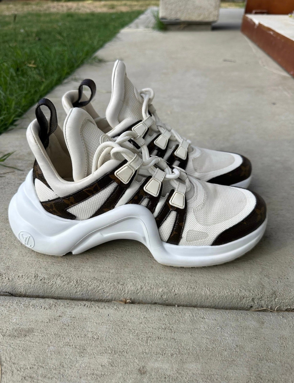 Louis Vuitton Archlight Sneaker White/brown