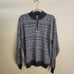 Peter Millar Wool Blend Gray FairIsle Snowflake Sweater Size M