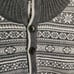 Peter Millar Wool Blend Gray FairIsle Snowflake Sweater Size M